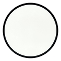 LED Stropní svítidlo LED/40W/230V 3000/4000/6500K pr. 50 cm černá